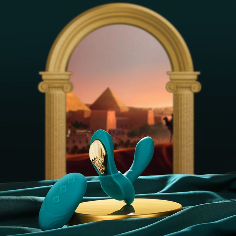 Вібратор у трусики AYA Zalo Obsidian Black на пульті управління вид 23