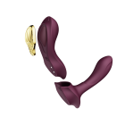 Вібратор в трусики AYA Zalo Velvet Purple на пульті керування вид 5