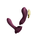 Вибратор в трусики AYA Zalo Velvet Purple на пульте управления вид 6