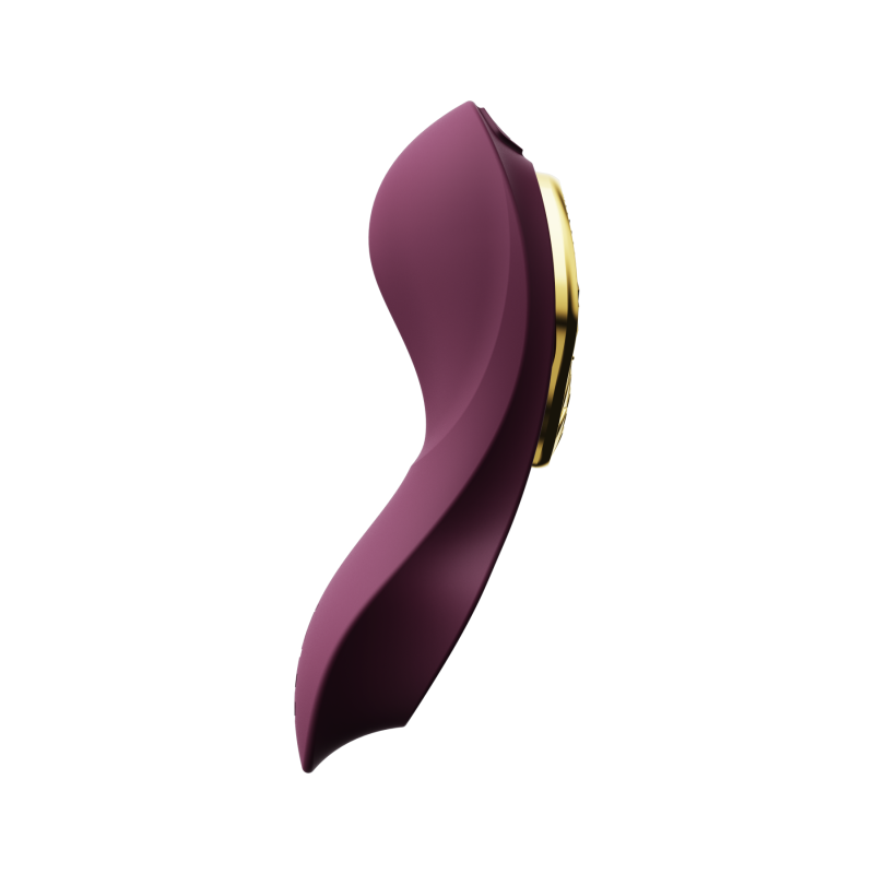 Вибратор в трусики AYA Zalo Velvet Purple на пульте управления вид 15