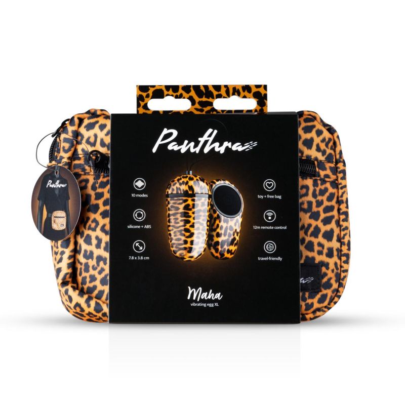 Виброяйцо с пультом дистанционного управления Maha Panthra, леопардовое вид 8