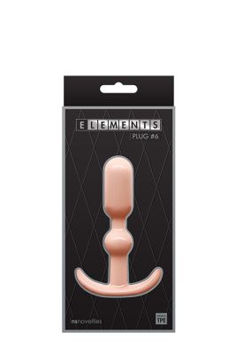 Анальная пробка NS Novelties ELEMENTS PLUG No 6 FLESH