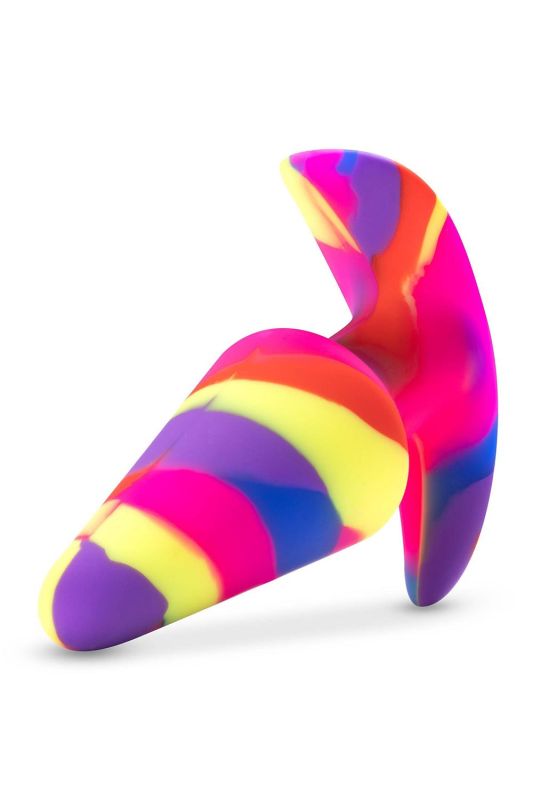 Анальна пробка конусоподібна з вібрацією Blush Avant різнокольорова вид 4