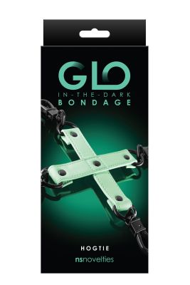 Система фіксації NS Novelties GLO BONDAGE HOG TIE, що світиться