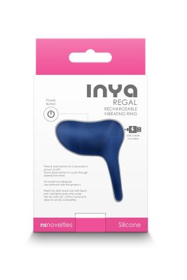 Виброкольцо NS Novelties INYA REGAL BLUE
