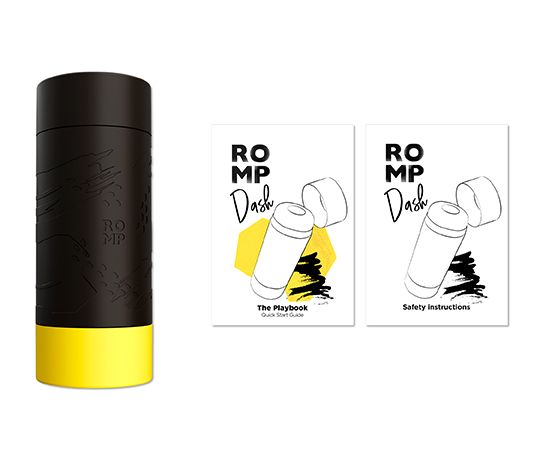 Мастурбатор универсальный в колбе Romp Dash с эффектом всасывания вид 10