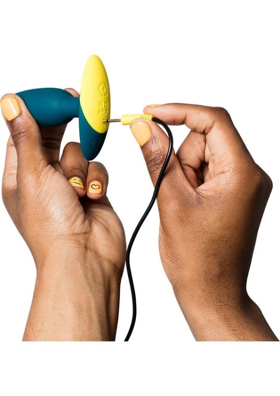 Анальна пробка з вібрацією Romp Bass темно-зелена вид 7