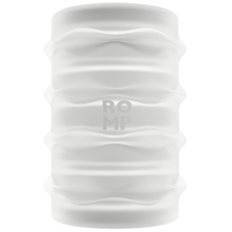 Мастурбатор двосторонній нереалістичний Romp Mosh прозорий вид 3