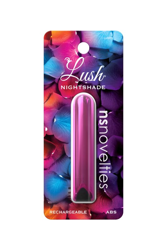 Вибропуля NS Novelties LUSH NIGHTSHADE PINK вид 2