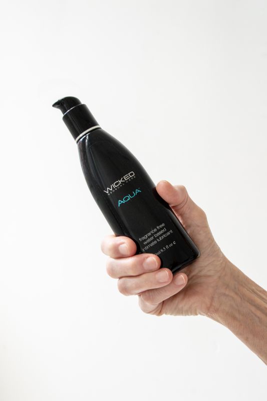 Лубрикант на водній основі WICKED AQUA з алое та вітаміном Е, 250 мл вид 4