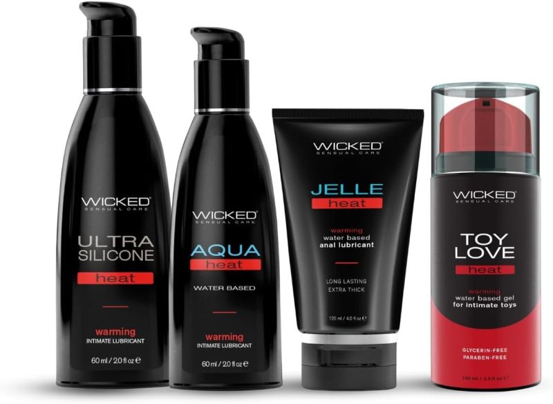 Лубрикант збуджуючий з ефектом зігрівання WICKED AQUA HEAT на водній основі, 120 мл вид 5