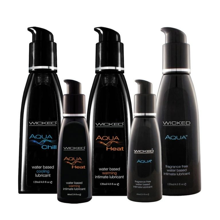 Охлаждающий лубрикант WICKED AQUA CHILL на водной основе, 120 мл вид 4