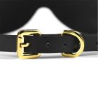 Маска на очі Blindfold UPKO з італійської шкіри, чорна вид 8