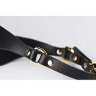 Маска на глаза Blindfold UPKO c итальянской кожи, черная вид 9