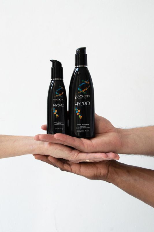 Лубрикант універсальний WICKED HYBRID на водній/силіконовій основі, 120 мл вид 4