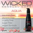 Їстівний лубрикант зі смаком полуниці Wicked Aqua Strawberry на водній основі, 120 мл вид 4
