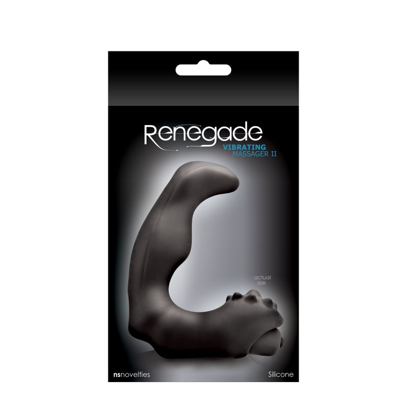 Массажер простаты с вибрацией NS Novelties Renegade Vibrating Massager Ii, черный вид 2