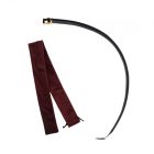 Мягкий кожанный хлыст с бутоном розы на рукоятке Soft Whip UPKO вид 3