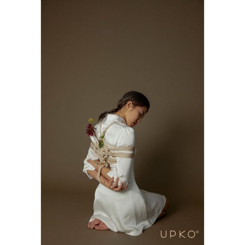 Веревка для бондажа премиальная UPKO Restraint Bondage Vope красная, 10 м вид 7