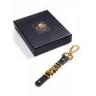 Кожанный Брелок ручной работы UPKO вид 2