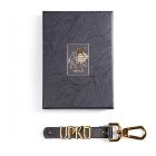 Кожанный Брелок ручной работы UPKO вид 3