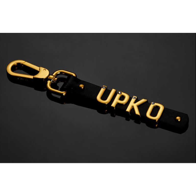 Кожанный Брелок ручной работы UPKO вид 7