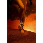 Поножи из итальянской кожи с золотыми деталями Butterfly cuffs UPKO вид 6