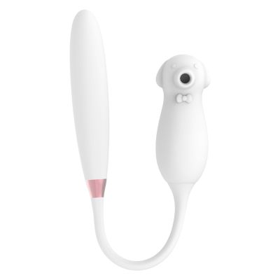 Вибратор двойной белый Elva Dual Purpose (white)