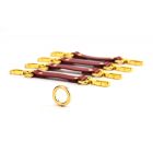 Набор BDSM Чемодан Желаний кожанный красный Kinky Tools Set UPKO вид 5