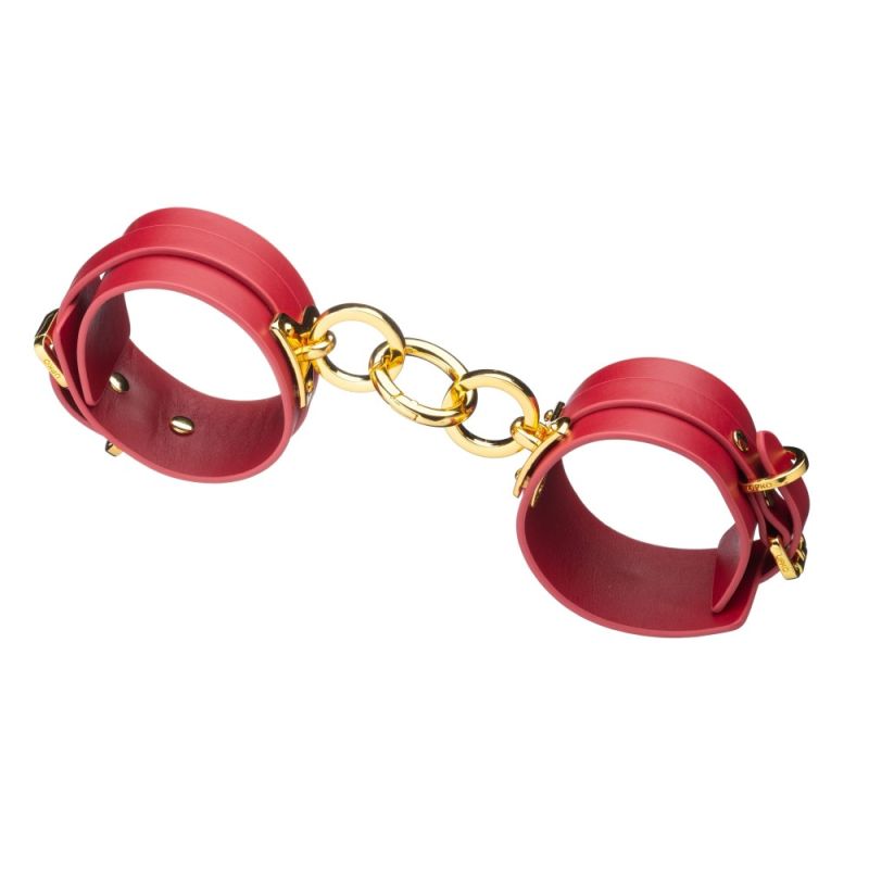 Набор BDSM Чемодан Желаний кожанный красный Kinky Tools Set UPKO вид 9