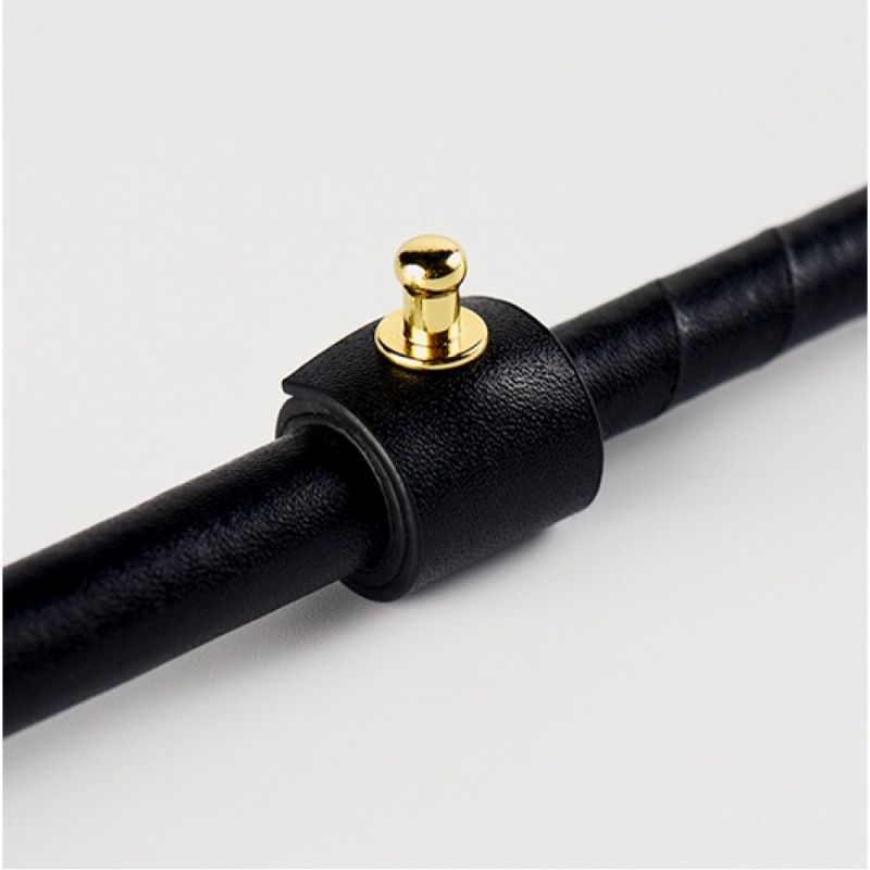 Стек кожанный с позолотой Riding Crop UPKO вид 6