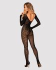 Комбінезон з анімалістичним принтом Obsessive G326 з відкритим доступом, S/M/L вид 5