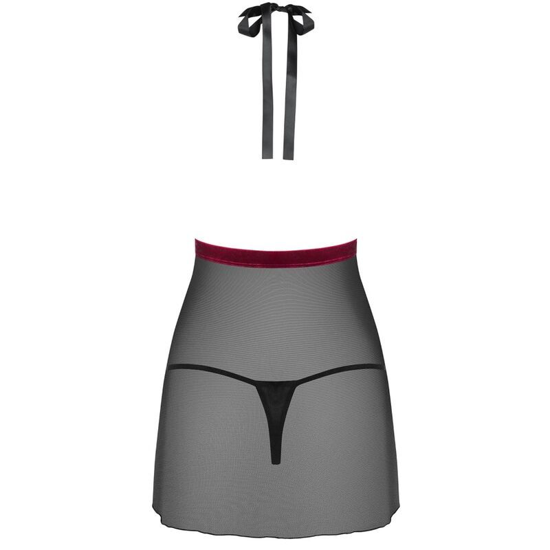 Пеньюар Obsessive Rossita черный, S/M вид 5