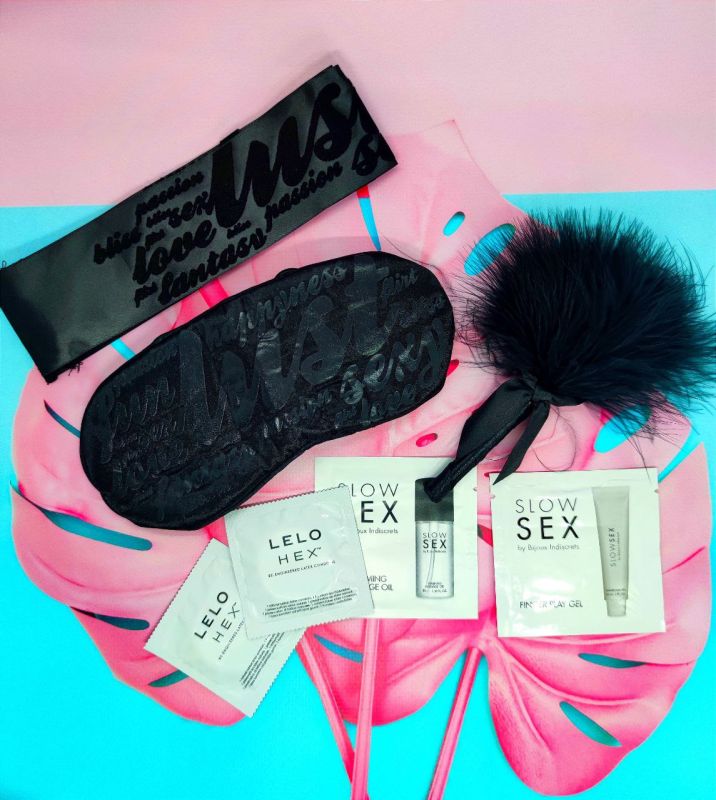 Подарунковий набір Bijoux Indiscrets INTIMACY LOVE (black) вид 3