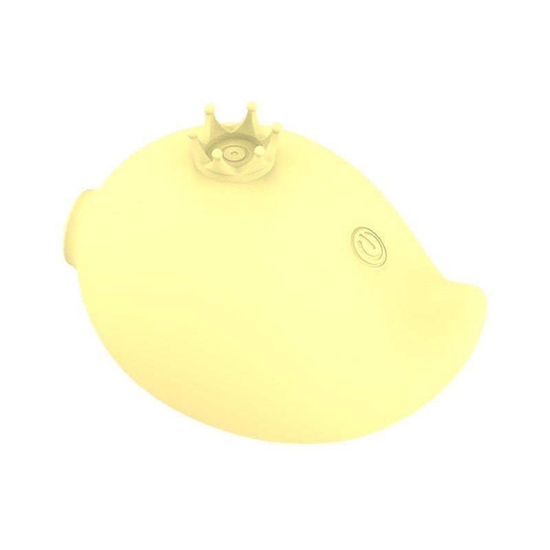 Вакуумный стимулятор клитора с вибрацией Rachel, желтый вид 3