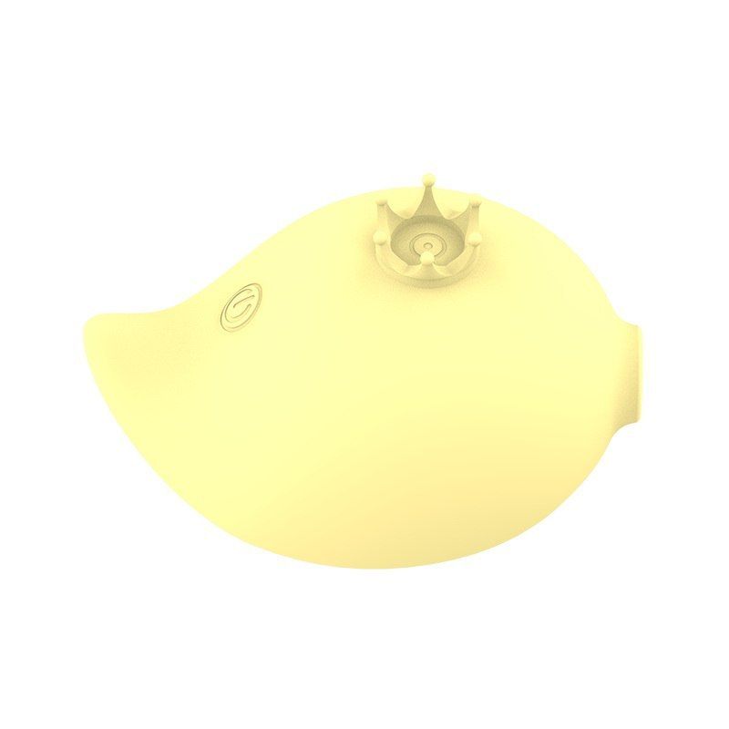 Вакуумний стимулятор клітора з вібрацією Rachel, жовтий вид 4