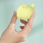 Вакуумный стимулятор клитора с вибрацией Rachel, желтый вид 8