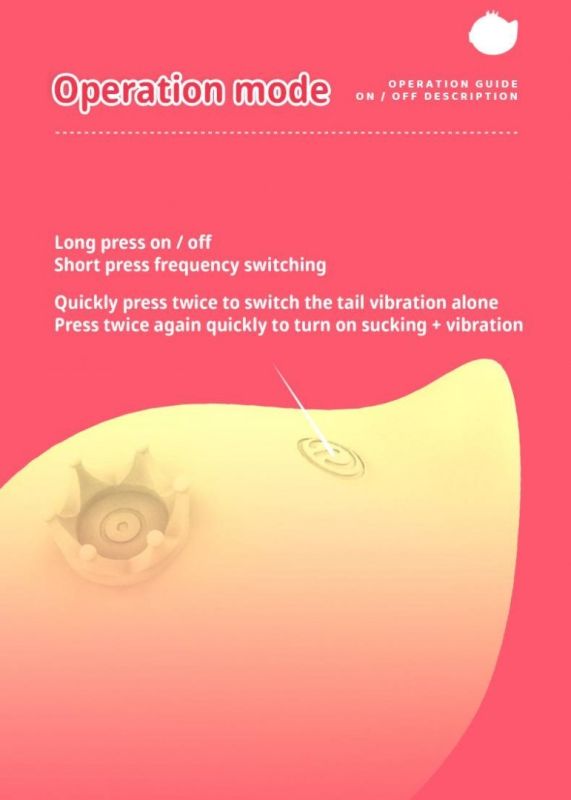 Вакуумний стимулятор клітора з вібрацією Rachel, жовтий вид 10