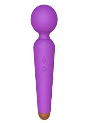 Вибромассажер микрофон Power Wand, фиолетовый