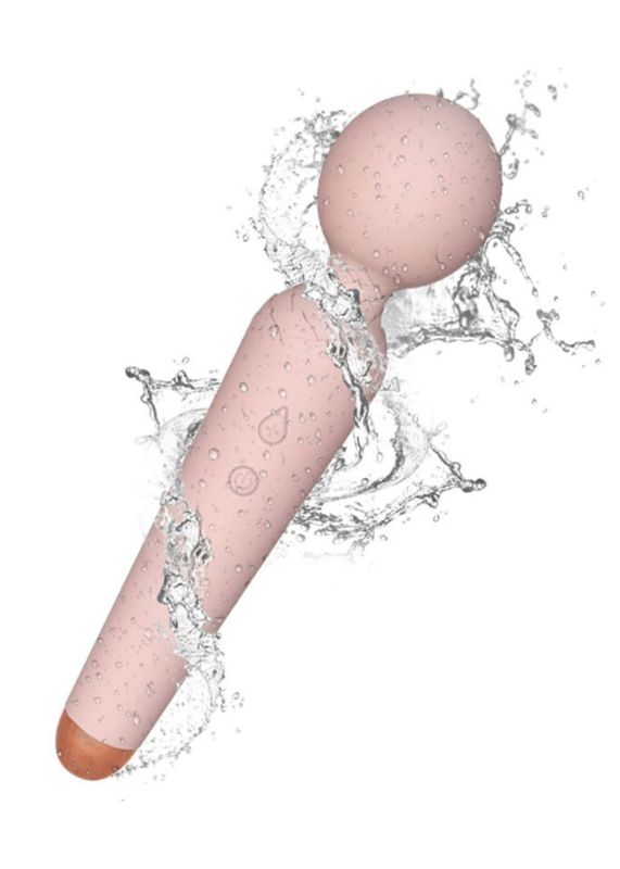 Вибромассажер микрофон Power Wand, фиолетовый вид 6