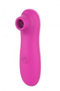 Вакуумний стимулятор клітора BOSS SERIES, малиновий