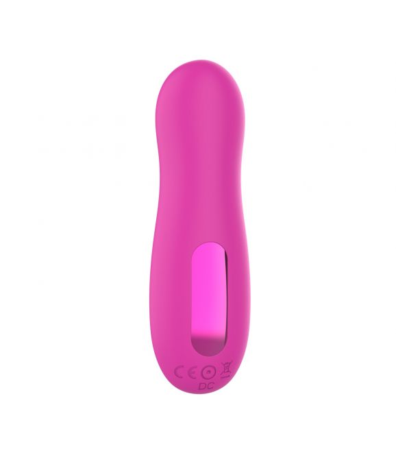 Вакуумний стимулятор клітора BOSS SERIES, малиновий вид 6