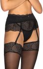 Пояс для панчох Obsessive Klarita S/M вид 4