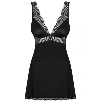Пеньюар та стрінги Obsessive Klarita L/XL