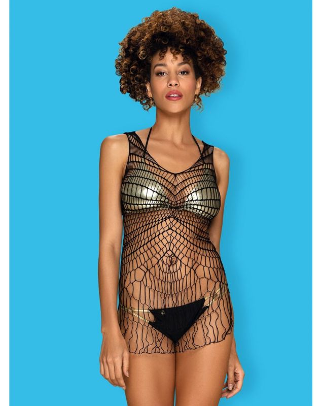 Сукня сітка Obsessive D607 O/S вид 6