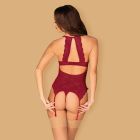 Комплект Obsessive Ivetta корсет та стрінги S/M вид 5