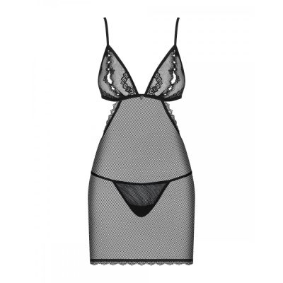 Пеньюар Obsessive Millagro та стрінги S/M