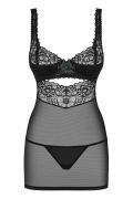 Пеньюар Obsessive 867-CHE-1 та стрінги S/M