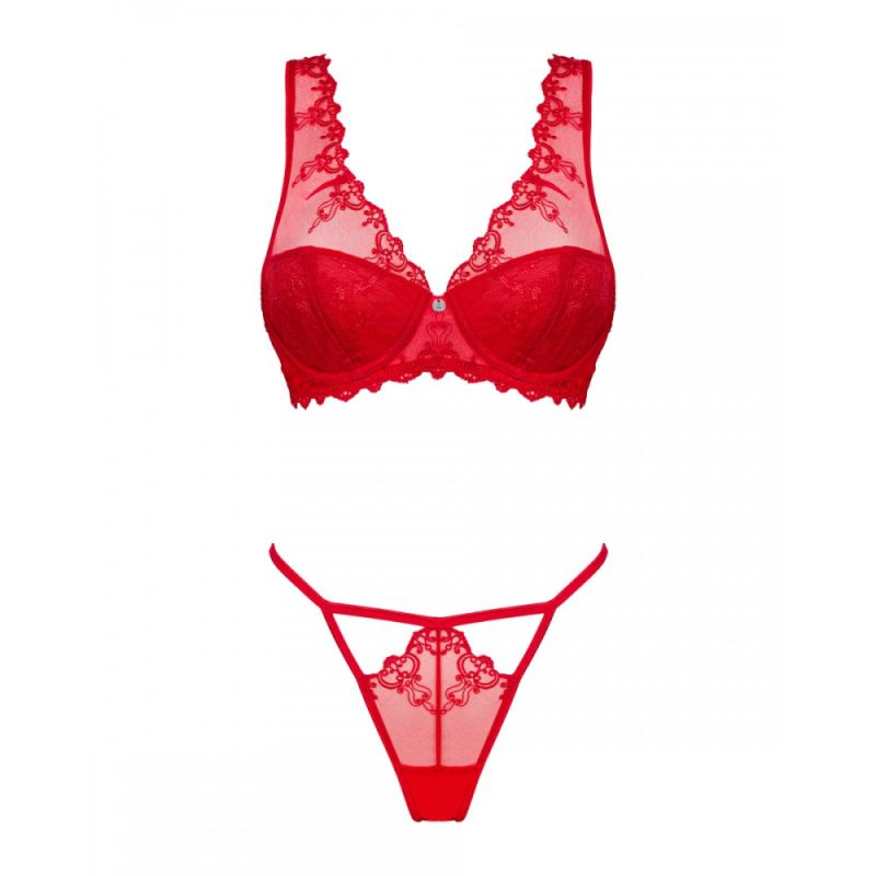 Комплект Obsessive Lonesia 2 предмета S/M вид 7