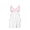 Комплект Obsessive Girlly бебідол і стрінги S/M